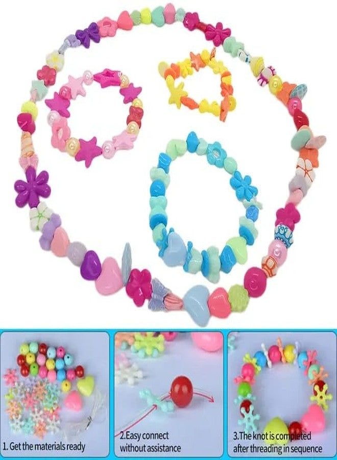 Tera13 TERA 13 Unicorn Bracelet Making Kit for Girls (1 pcs) Jewellery Making Kit for Kids DIY Bead Set Making, Toys for Girls Age 6-12 Years Old Multicolor, Unicorn Art Activity Set Birthday Return Gifts - Image 2